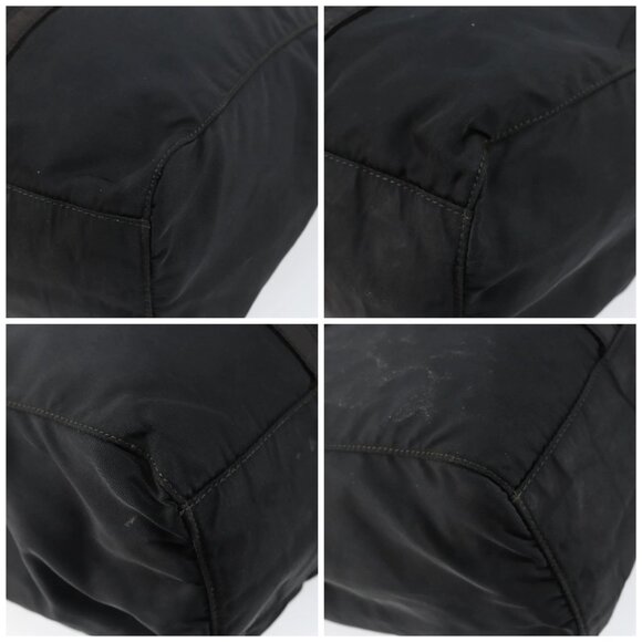 PRADA Shoulder Bag Nylon Black Silver Auth 146770 - Picture 16 of 16